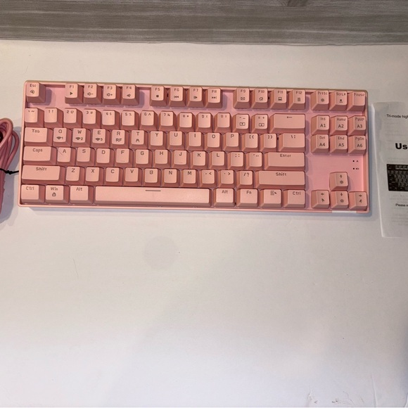 Pink Wireless Keyboard - Picture 2 of 9